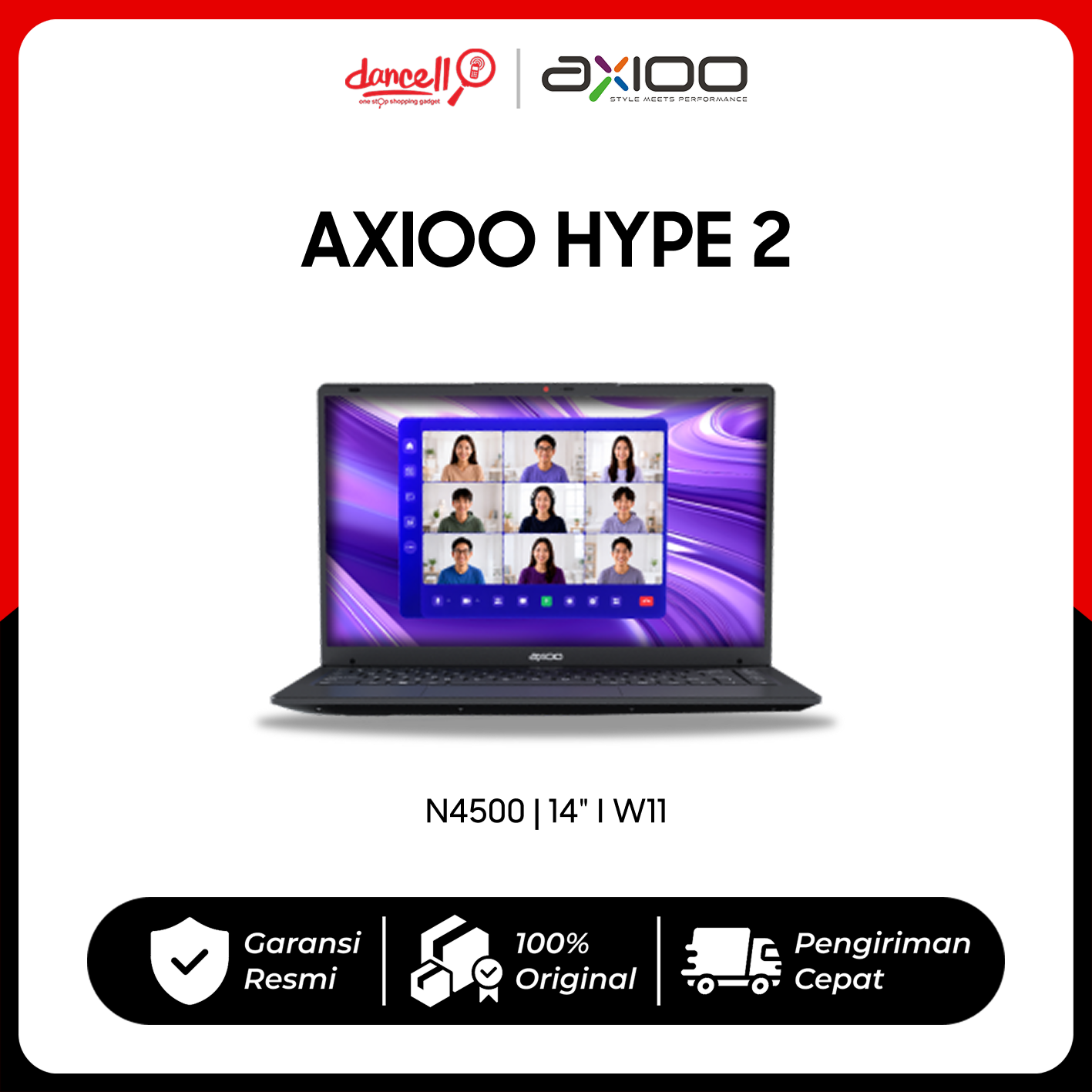 Axioo Hype 2 N4500