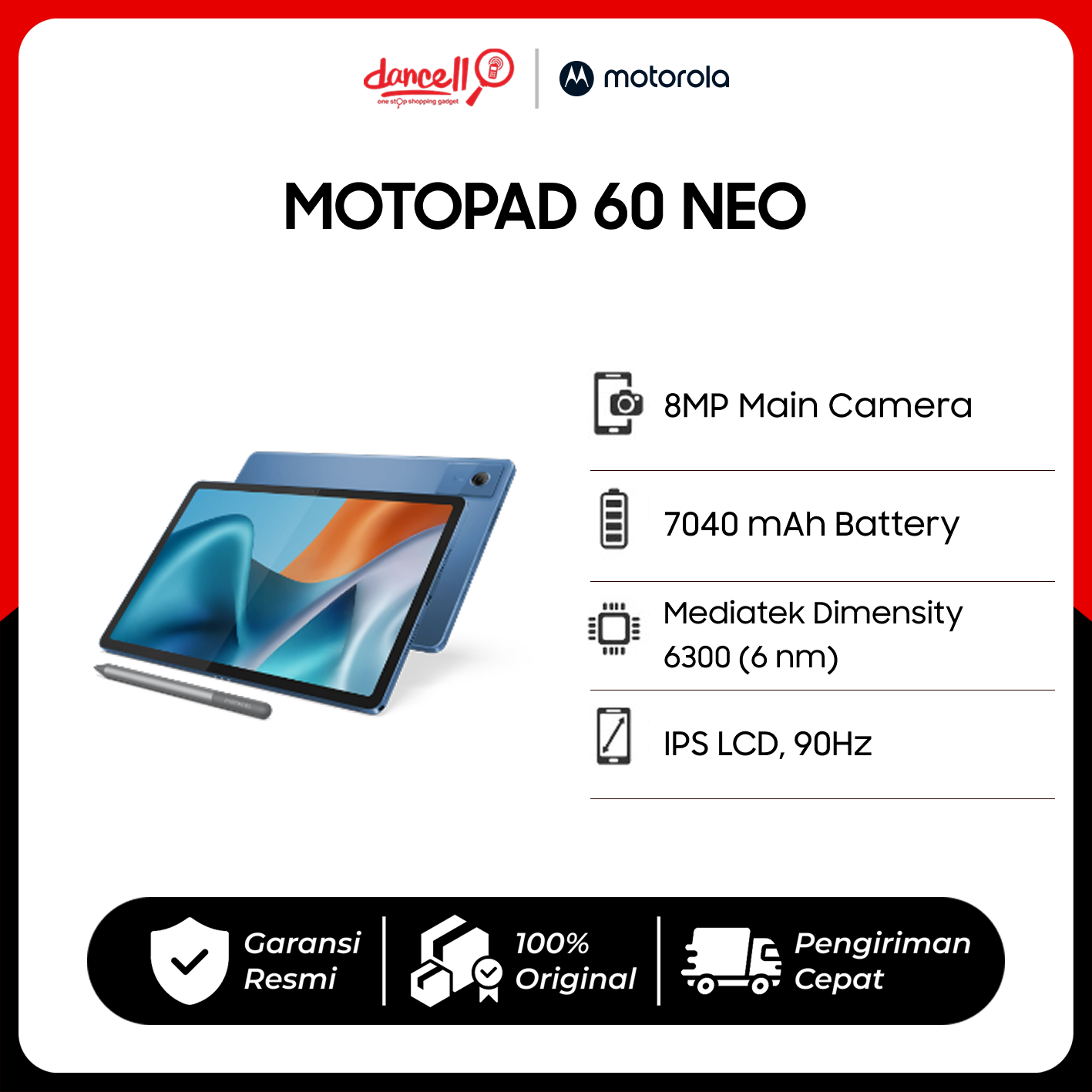 Motorola MotoPad 60 Neo 8GB 256GB