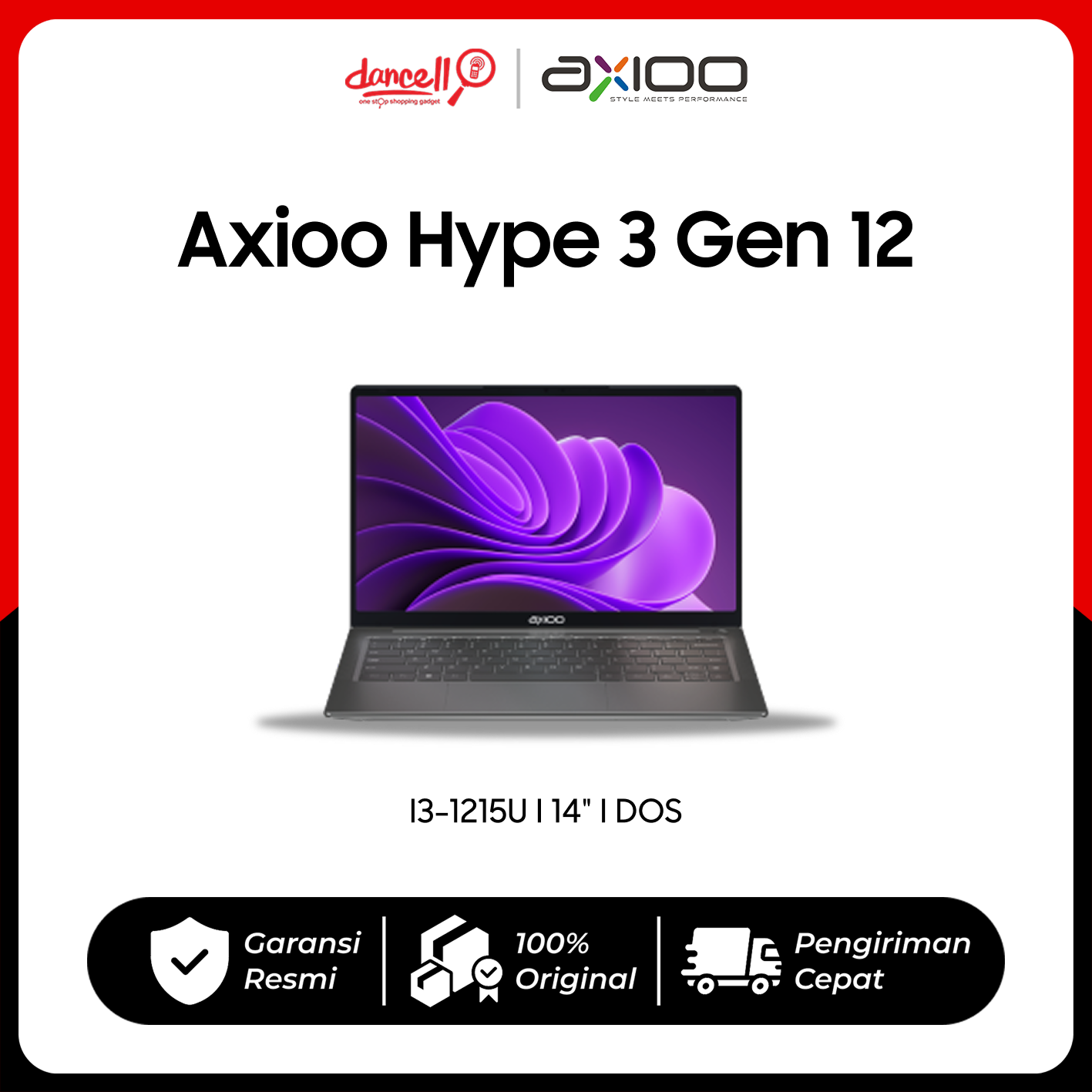 Axioo Hype 3 Gen 12