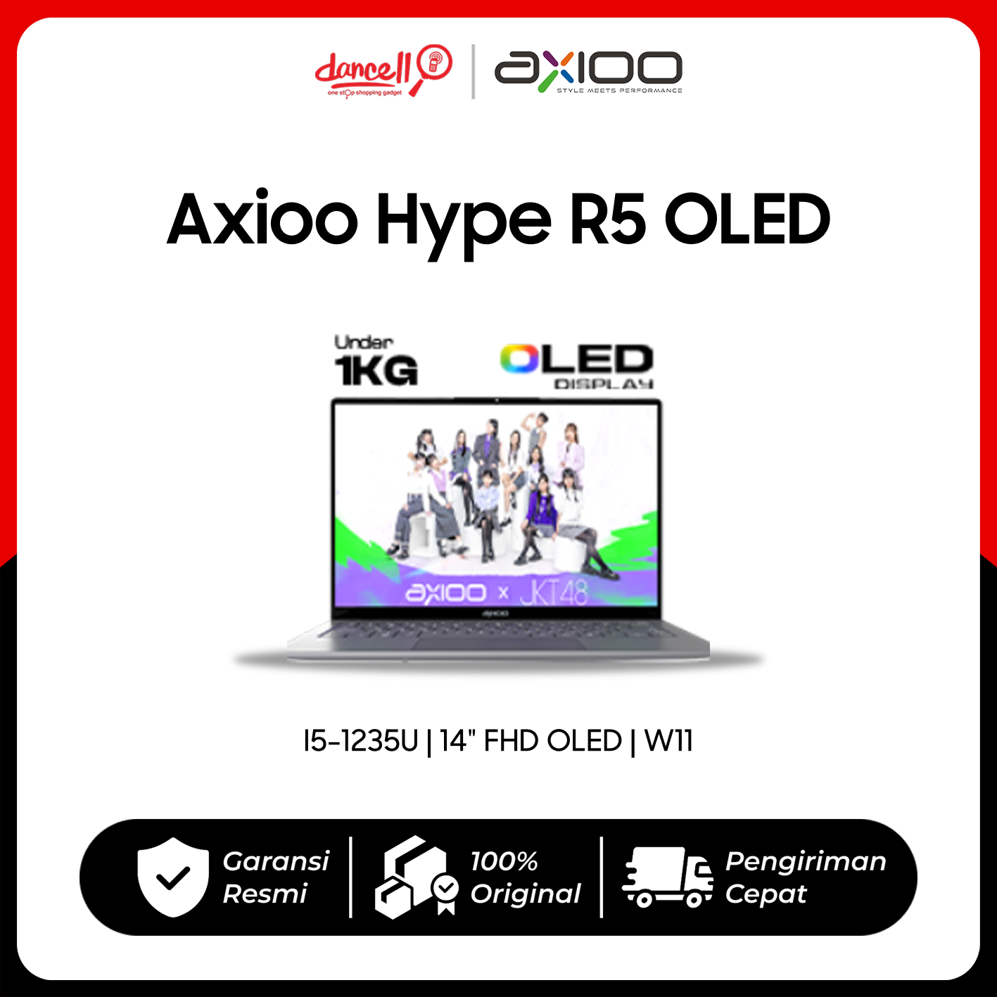 Axioo Hype R5 OLED