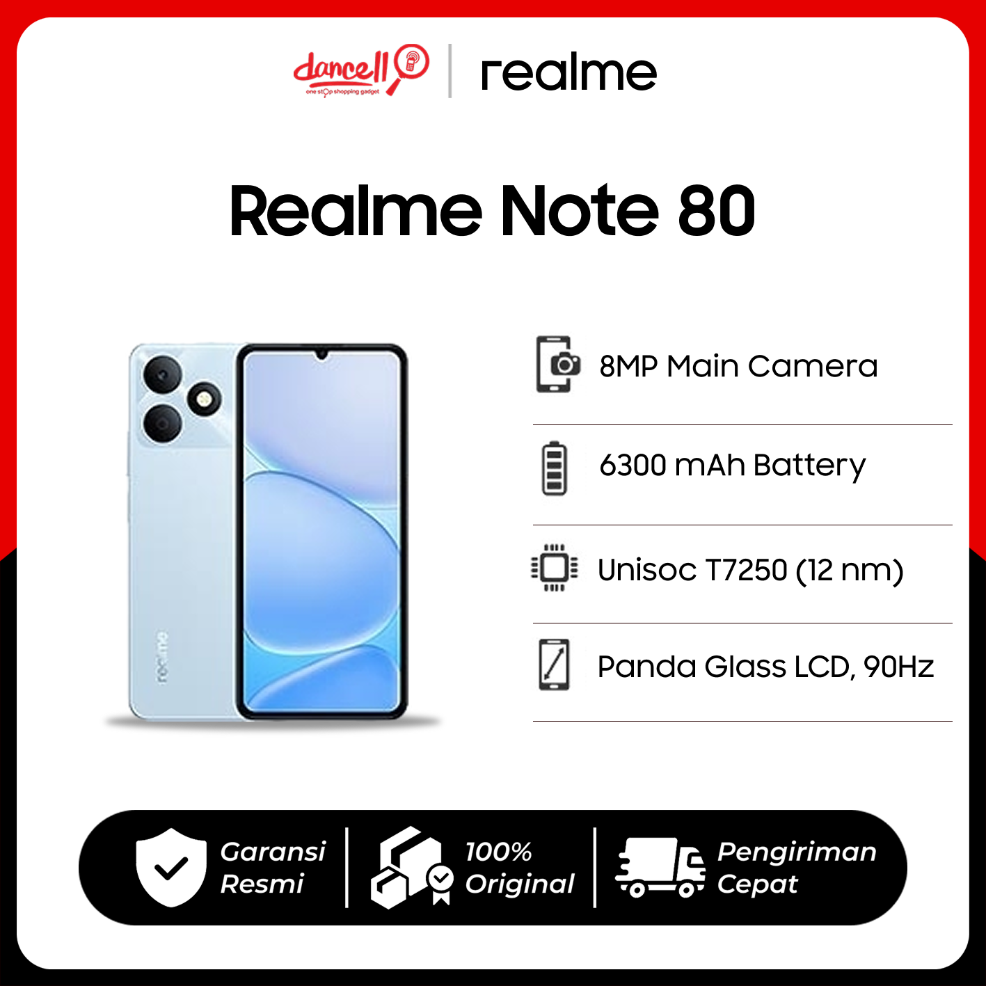 realme Note 80