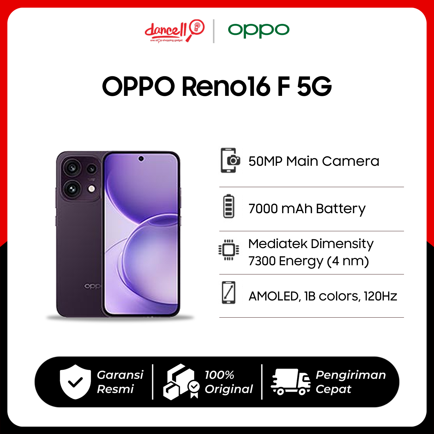 OPPO Reno16 F 5G